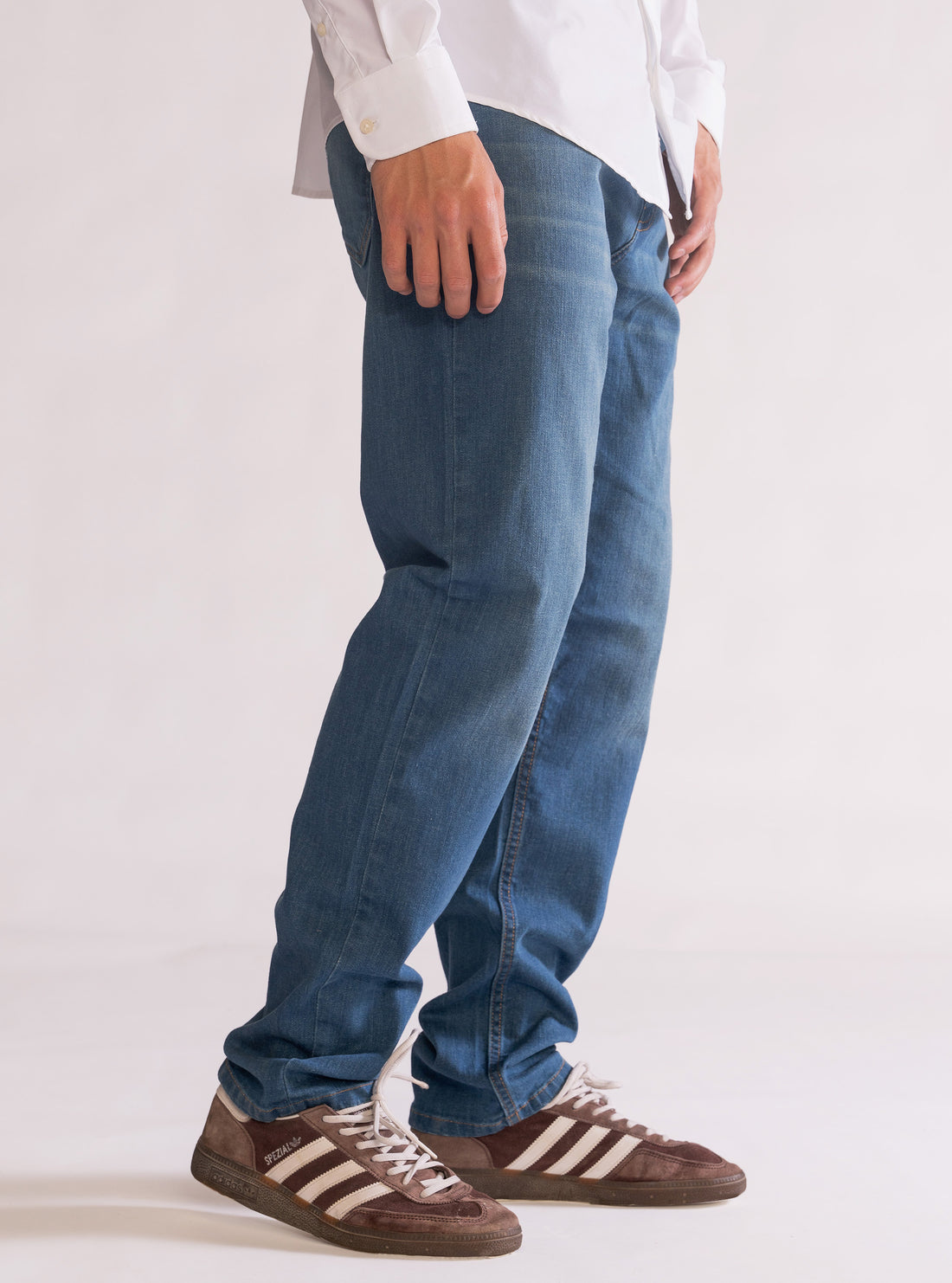 Golden Ration Slim Fit Jeans, Azul Oscuro