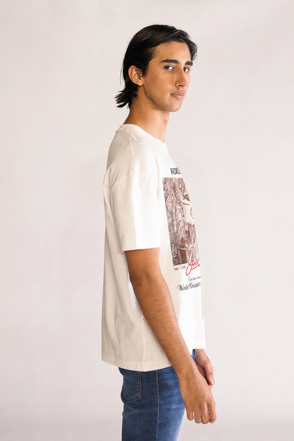 Circuit Masters Playera, Blanco Hueso