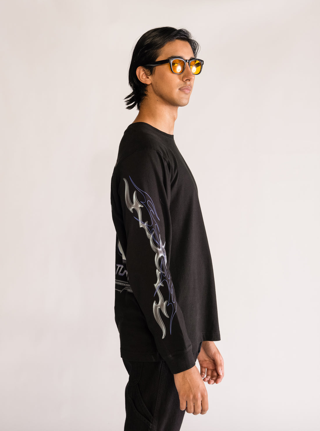 Force To Habit Playera, Negro