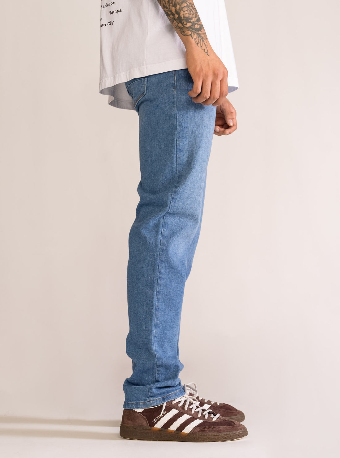 Bilbó  Slim Jeans, Azul Claro