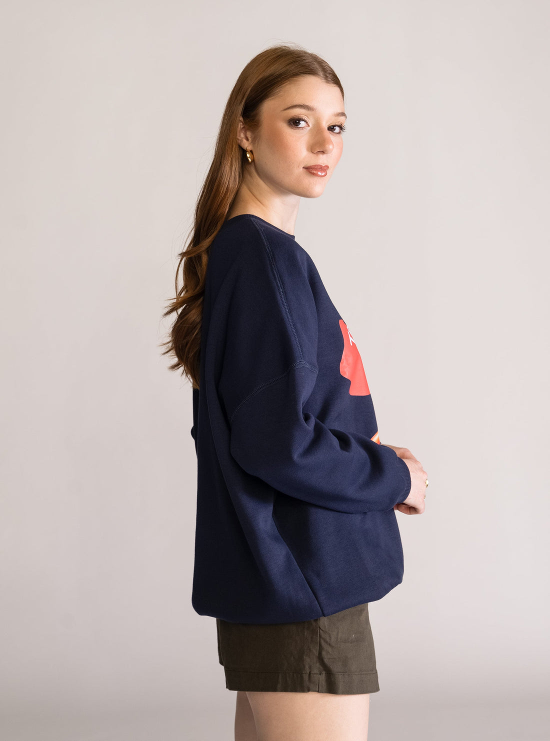 Princess Forever Crewneck, Azul Obscuro