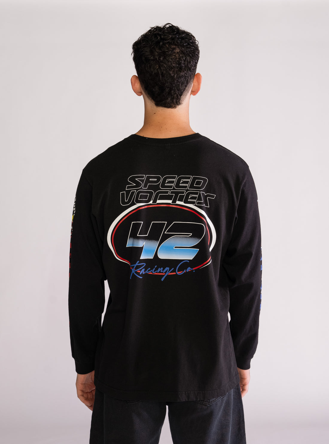 Racers Start Your Engines Playera, Negro