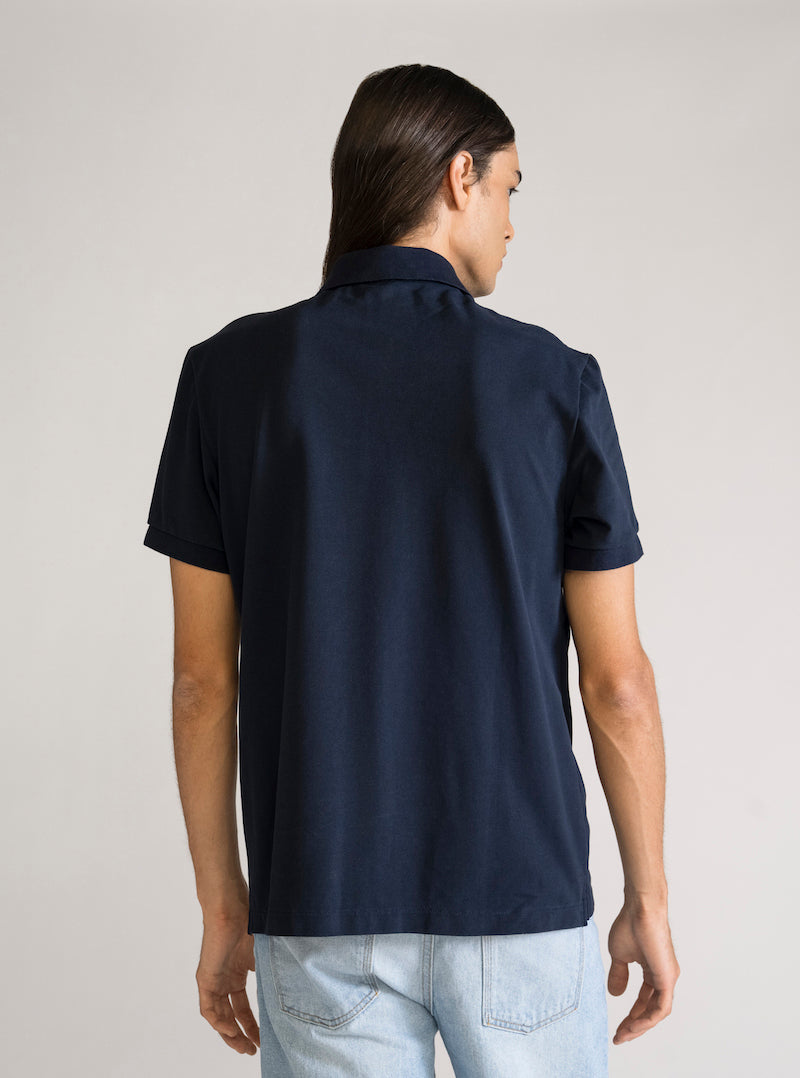 Basic Polo Premium, Azul Obscuro
