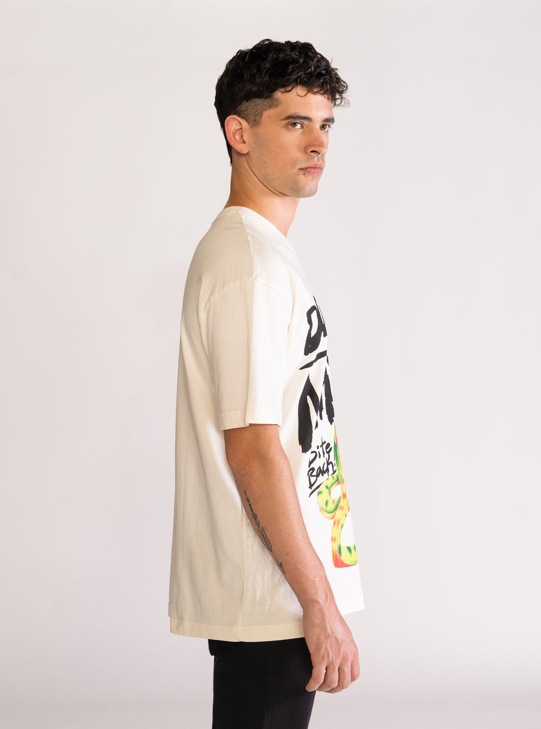 Don't Fear Nature Playera, Crema