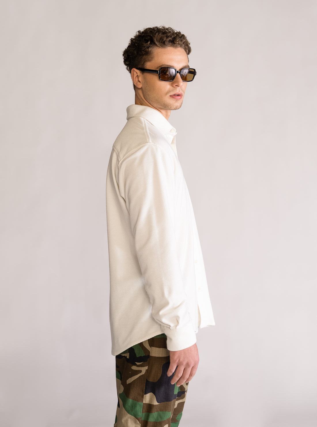 More Than Usual Camisa, Blanco Hueso