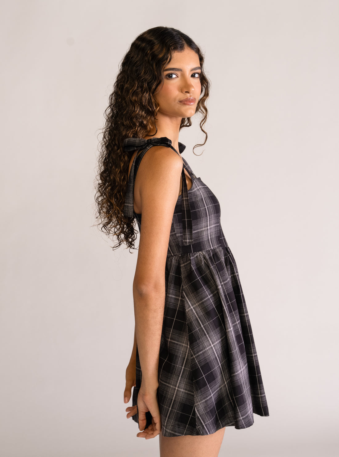 Drama Queen Vestido, Negro