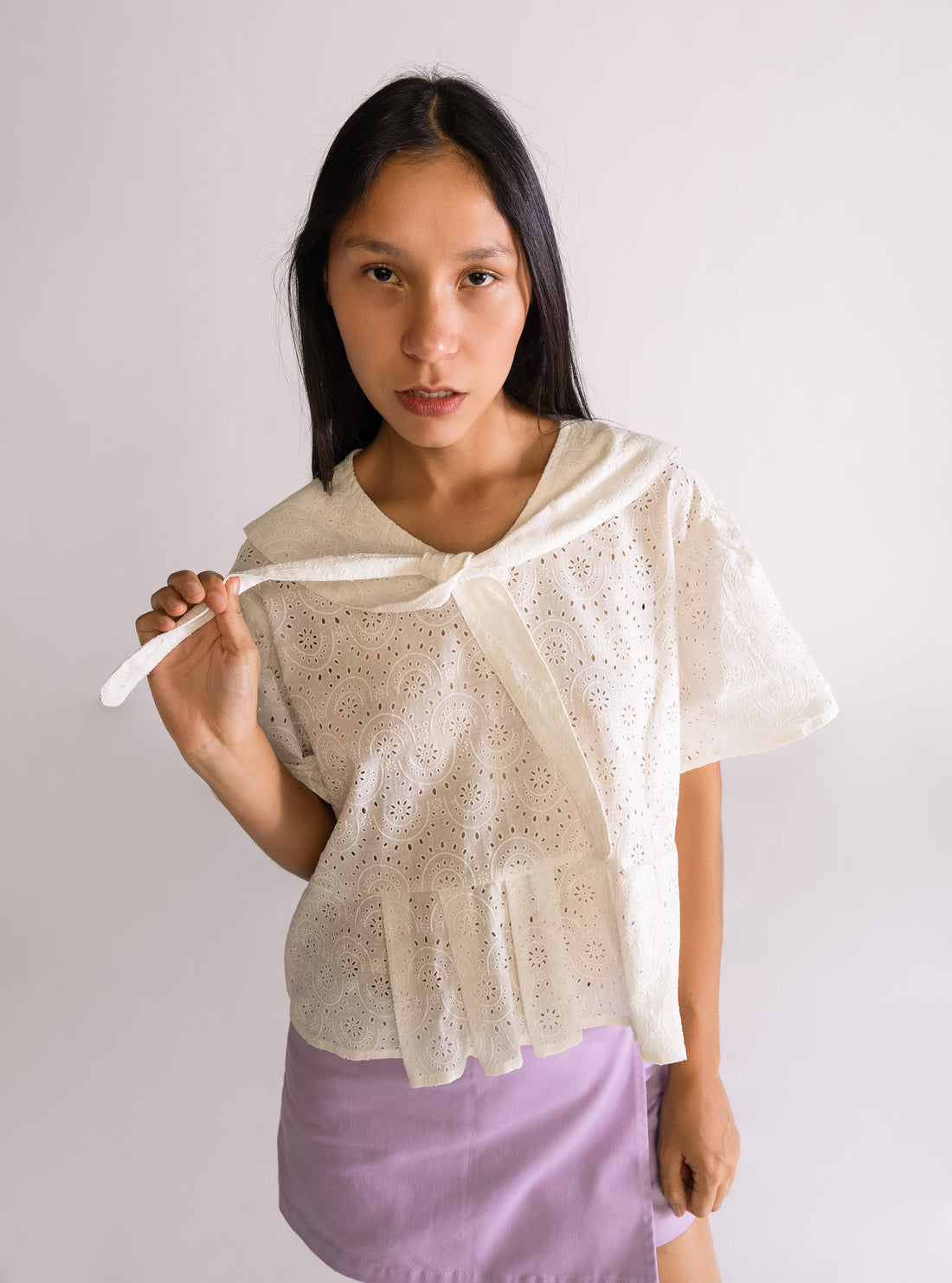 Sailor Babe Blusa, Blanco
