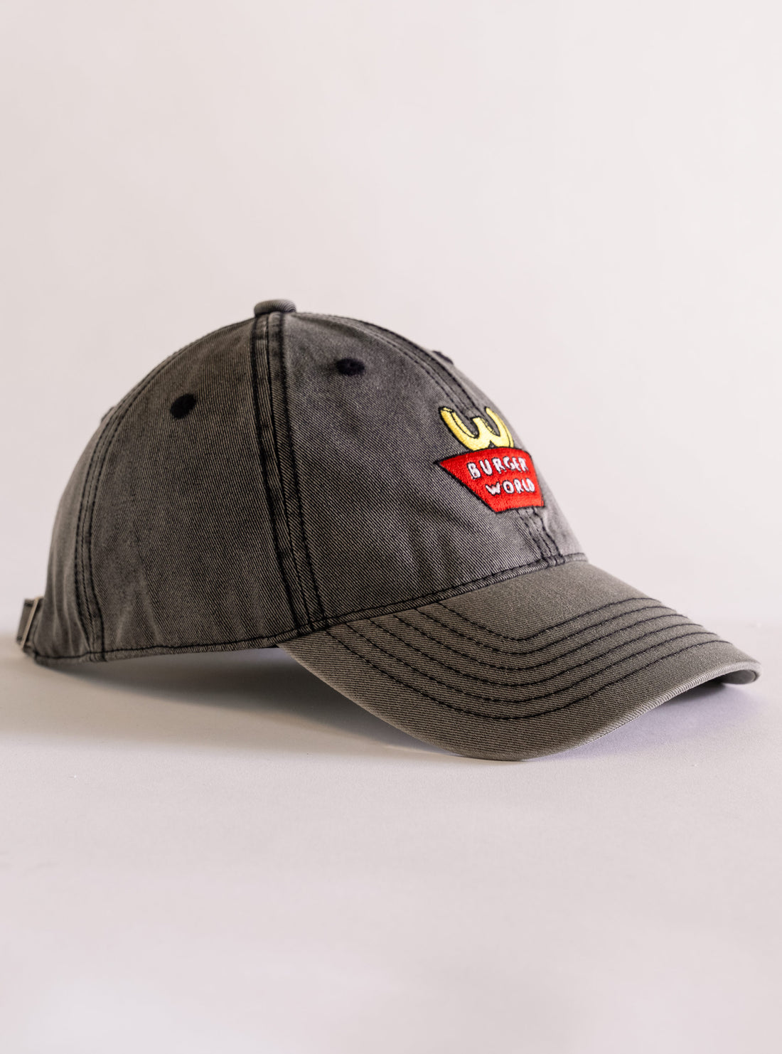 Burger World B&B Gorra, Negro