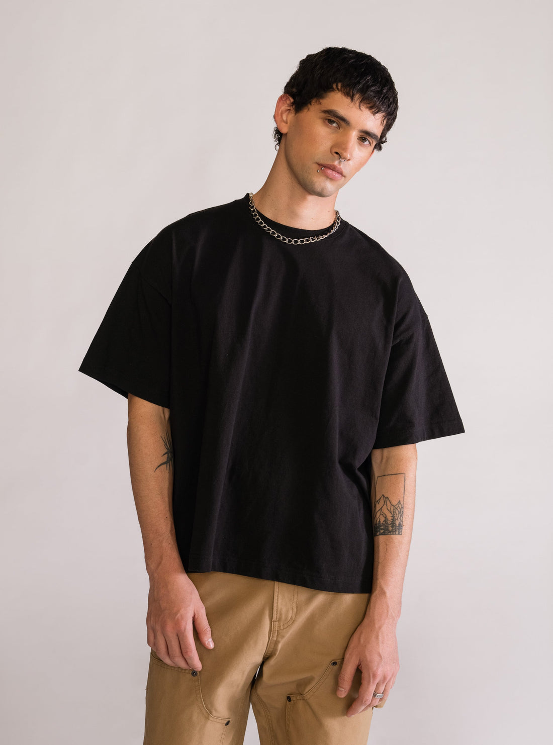 Moscow Mule Playera Oversize, Negro