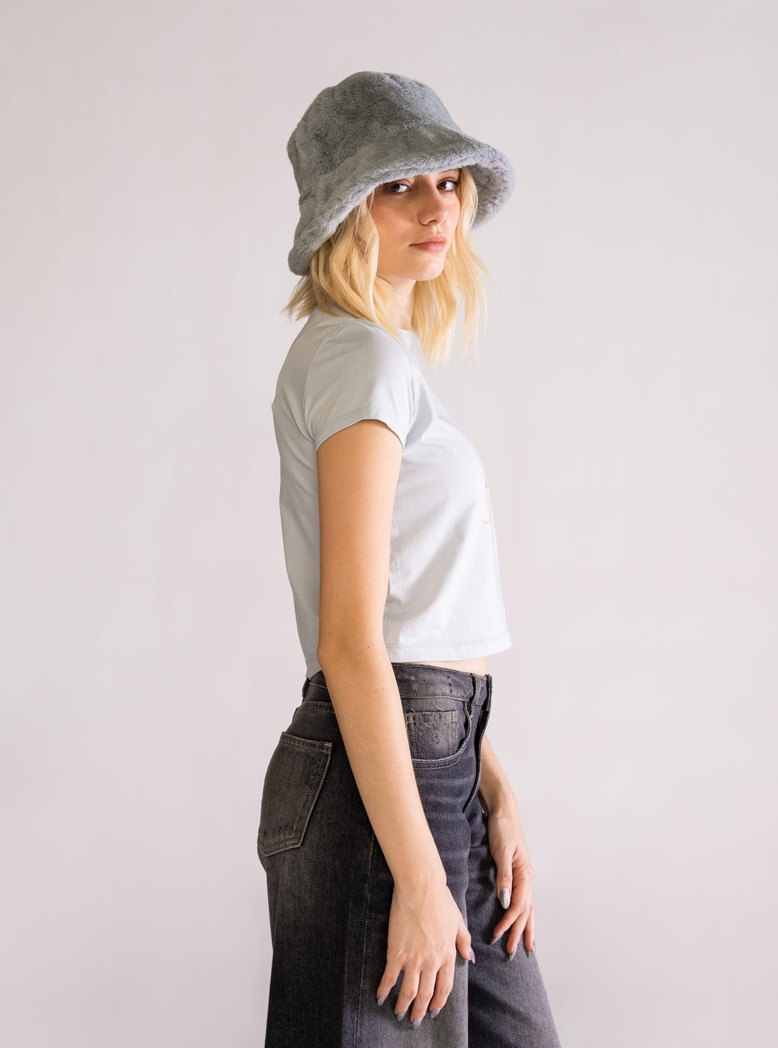 Martini Baby Playera, Celeste