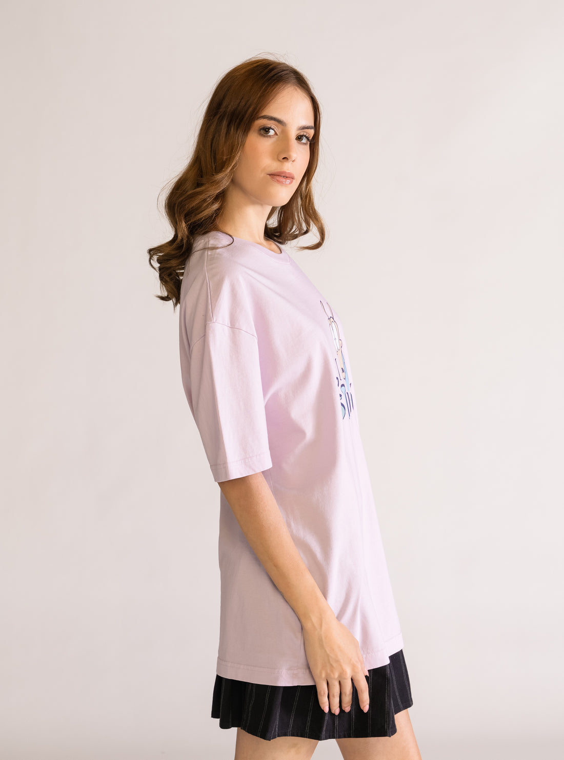 Rocko's Modern Life, Drop Shoulder Playera, Lila