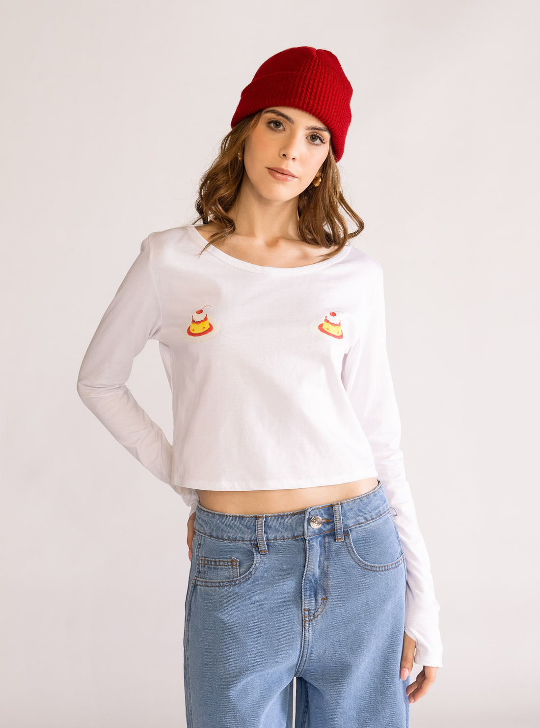 A Little Something Sweet Baby Playera, Blanco