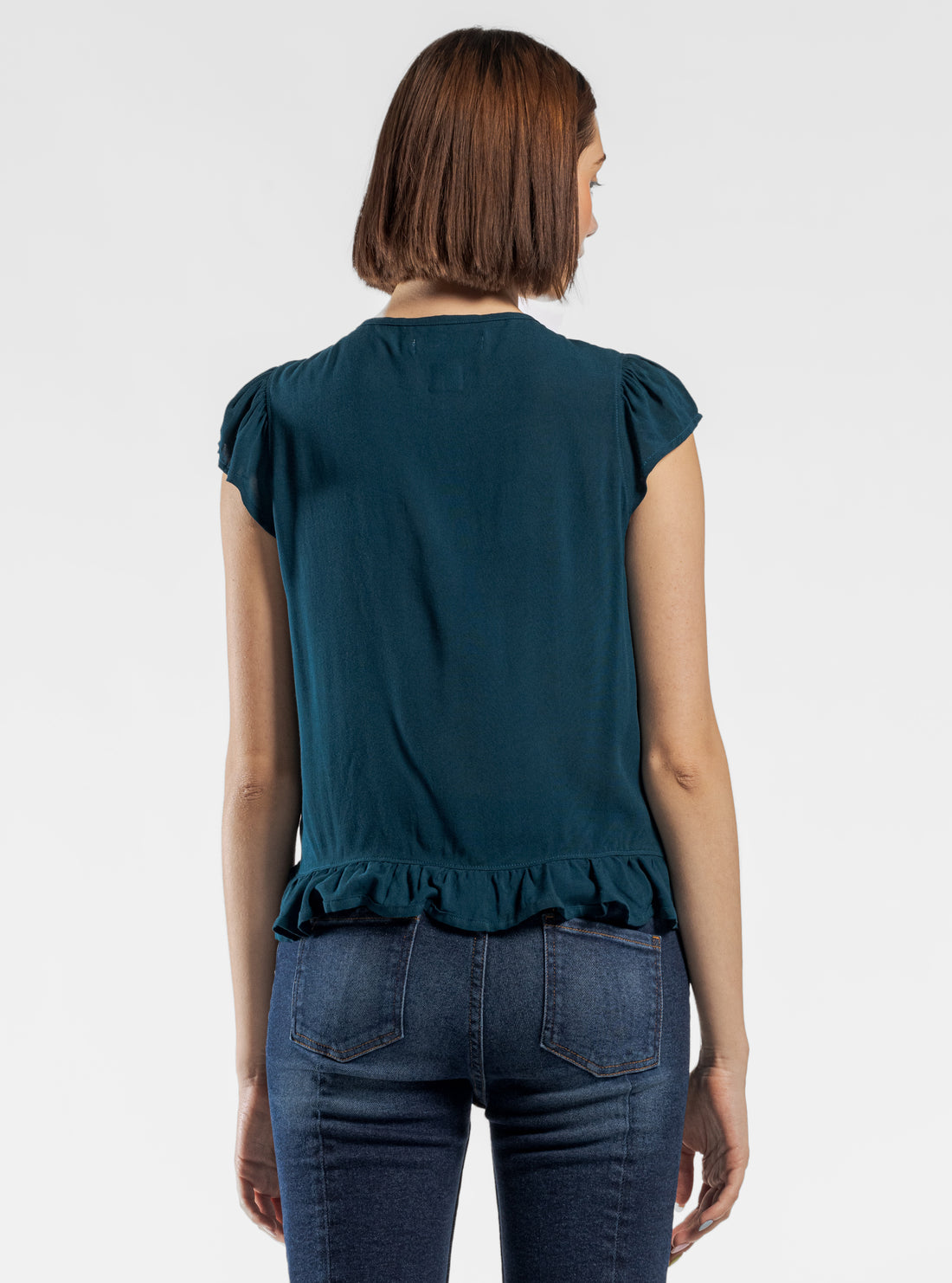 Blusa Cropped SM Chalis, Azul Marino