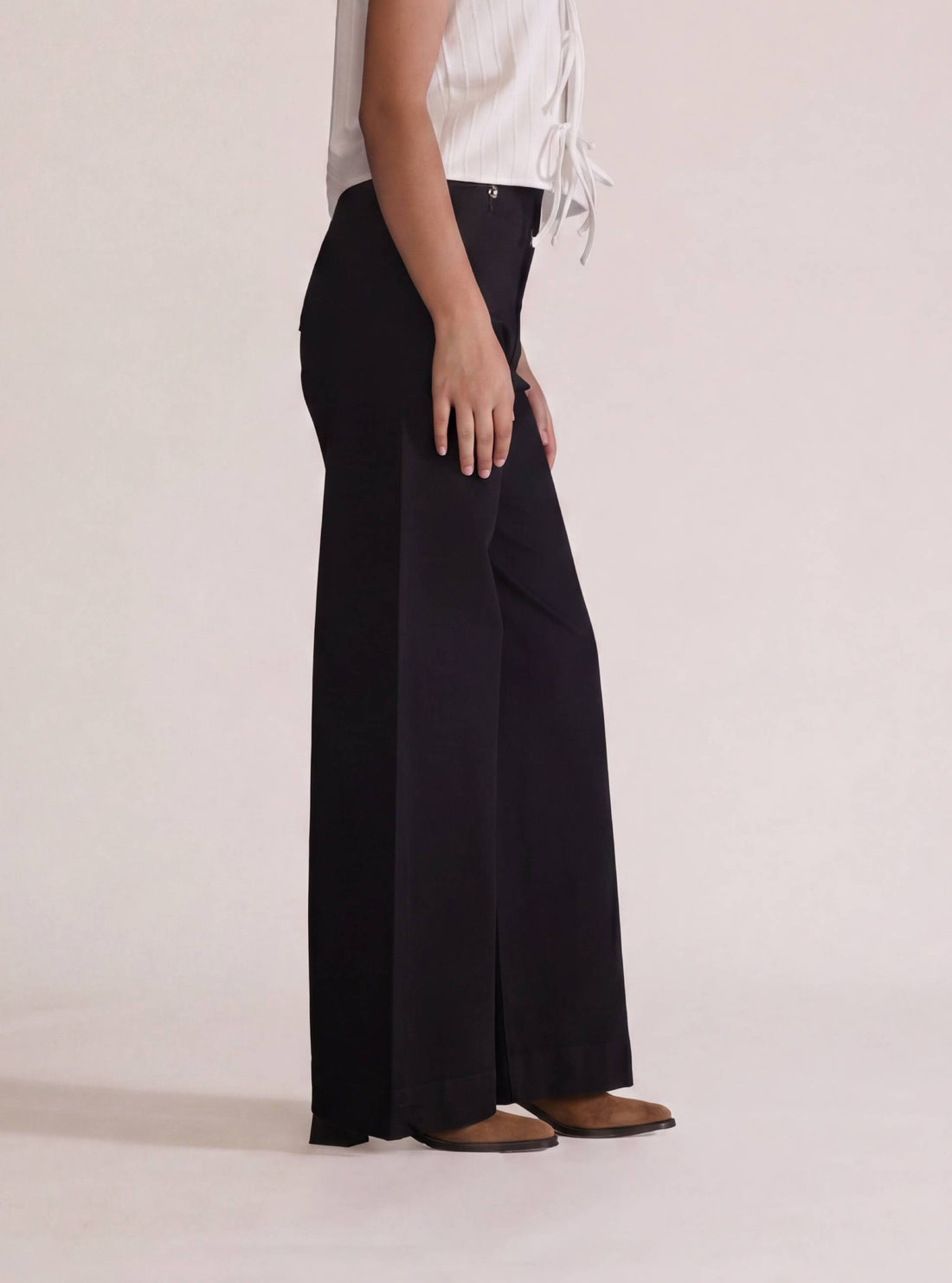 Dalia Negra Marine High Waist, Negro