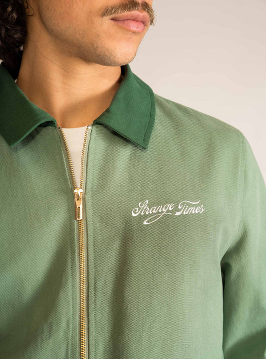 Strange Times Jacket, Verde Claro